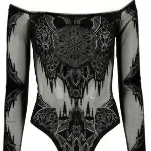 Restyle gothic chapel bodysuit